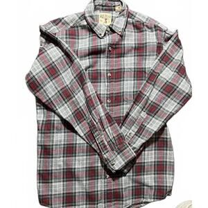 Red Head Brand Co Flannel Shirt Mens Medium‎ Plaid Button Up Outdoor Hunting